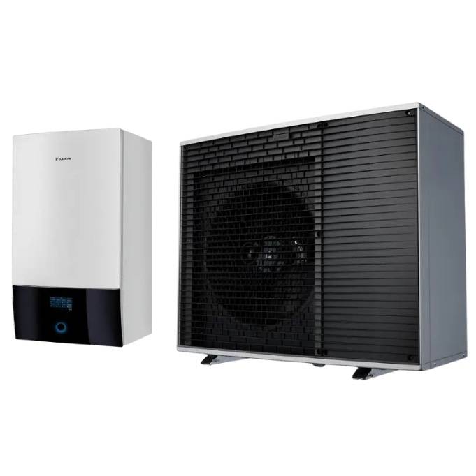 Daikin Altherma 4 H EPSK14AW1 / EPBX14A9W hőszivattyú oldalfali beltéri egységgel
