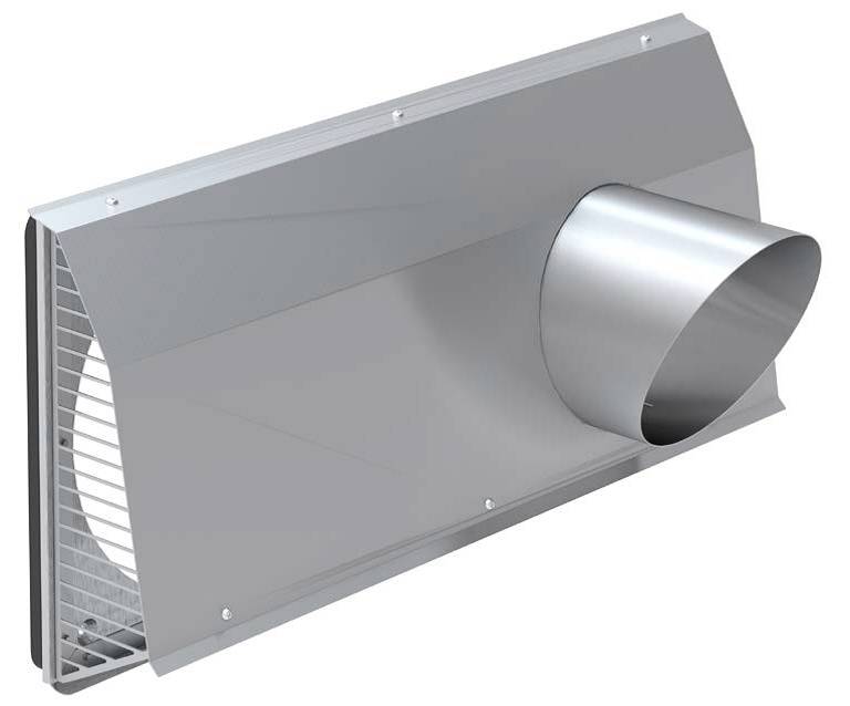 Fali külső kombi rács NA160_balos