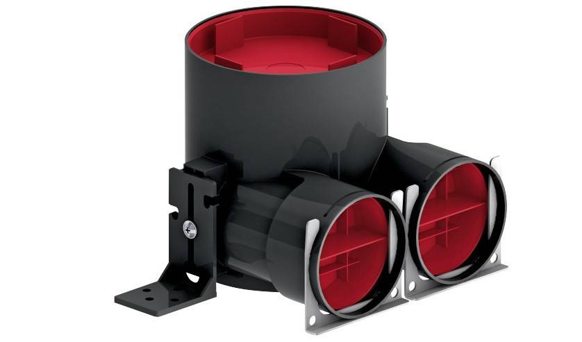 TVA-P 75 levegőnyílás ház, 64 mm